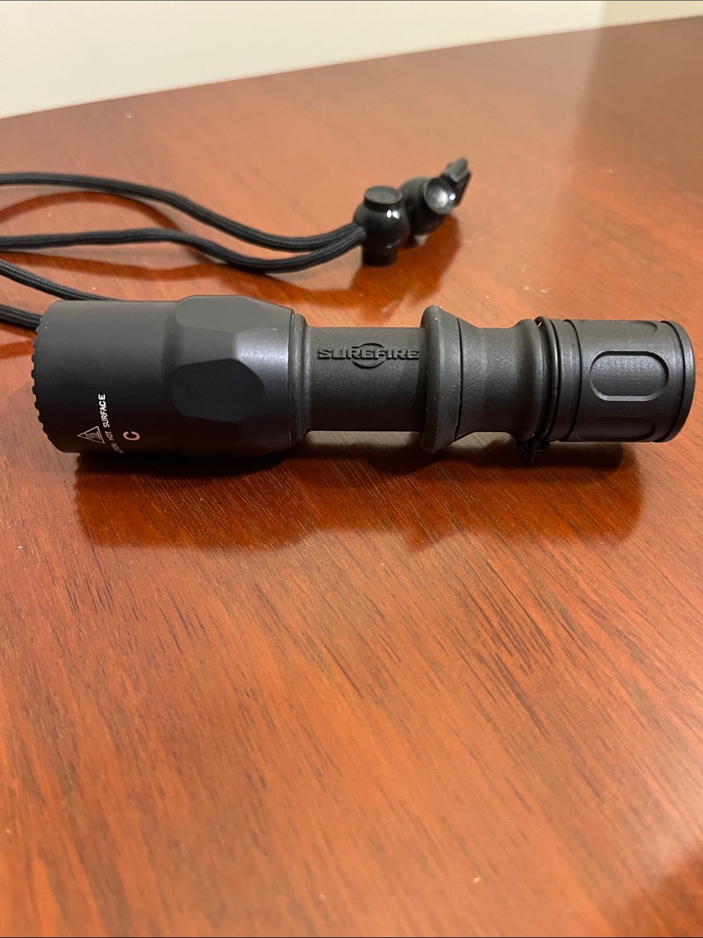 Surefire Tactical LED Flashlight with lanyard